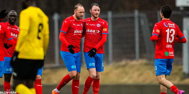 HIF-MAIF 2-2: Referat och matchfakta