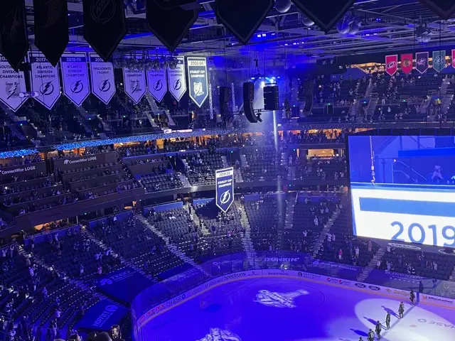 Tillbaka på läktaren - Banner Night in Tampa Bay