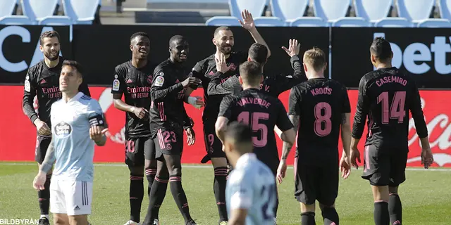 Celta Vigo – Real Madrid 1-3