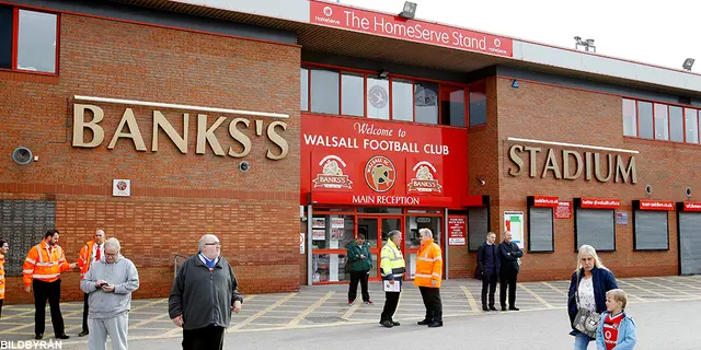 Banks’s och Walsall går skilda vägar och ny huvudsponsor klar