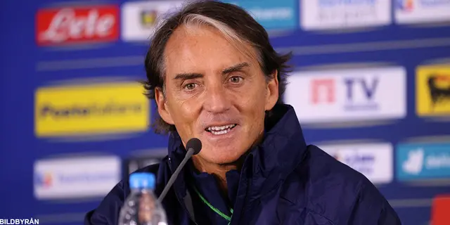 Roberto Mancini har tagit ut sin första Italien-trupp