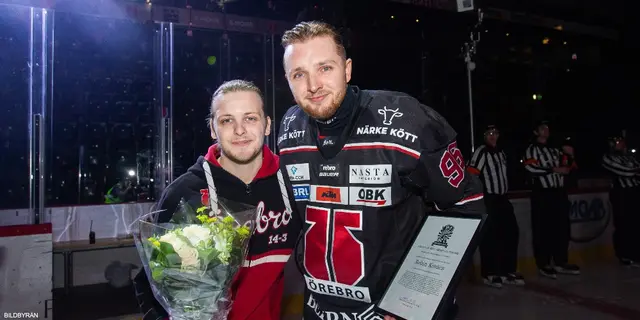 Han tilldelades utmärkelsen som fansens MVP 