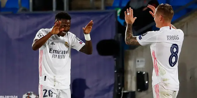 Real Madrid segrade i stormötet, fördel inför returen