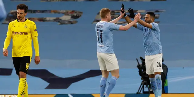 Sen seger för City mot Dortmund