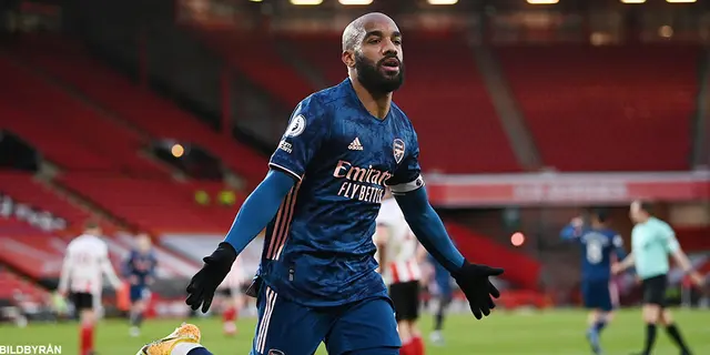 Lacazette - nr 10 till 50 mål 