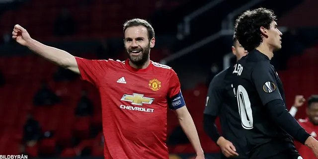 Juan Mata förlänger med Manchester United