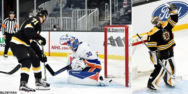 Bruins nollade Islanders – se nattens samtliga mål här! 
