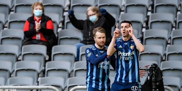 Fem spaningar efter Djurgårdens IF - IFK Norrköping