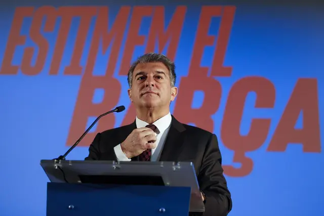 UEFA-presidenten skyller inte på Joan Laporta