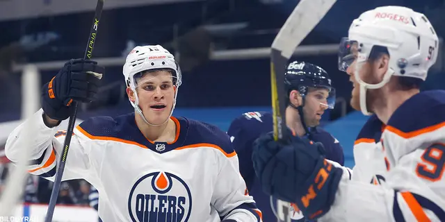 Tre snabba efter Winnipeg - Edmonton, 1-3: Finsk briljans i Oilers mål