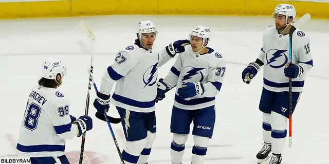 Florida och Tampa klara för slutspel – se nattens mål här
