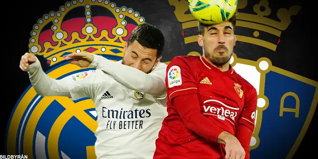 Inför Real Madrid - Osasuna