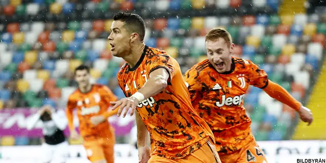 Udinese – Juventus 1 – 2: Ronaldo gör det Ronaldo gör