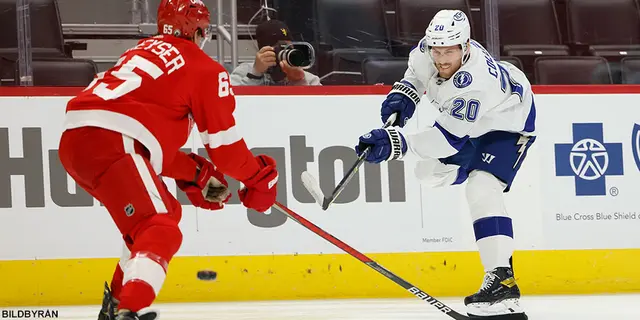 Tampa slog Detroit – se nattens mål här