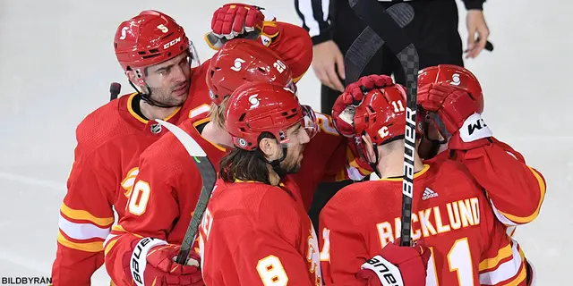 Fem svenskpoäng när Calgary slog Vancouver – se nattens mål här