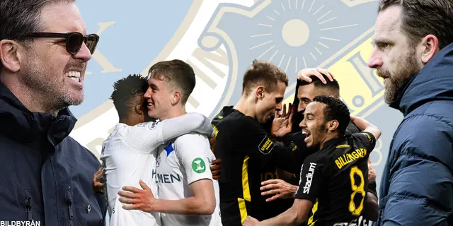 Istället för Cupmatch, två blandlag, spelar lunchfotboll, IFK Norrköping - AIK 18 mars 2022