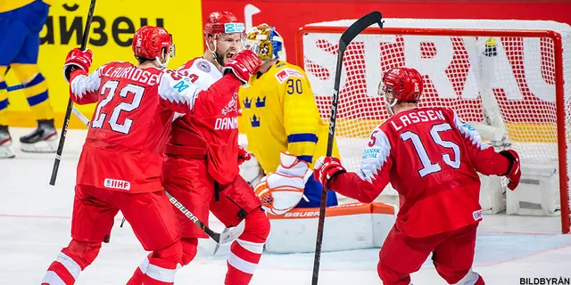 Svenskt fiasko – Danmark besegrar Tre Kronor