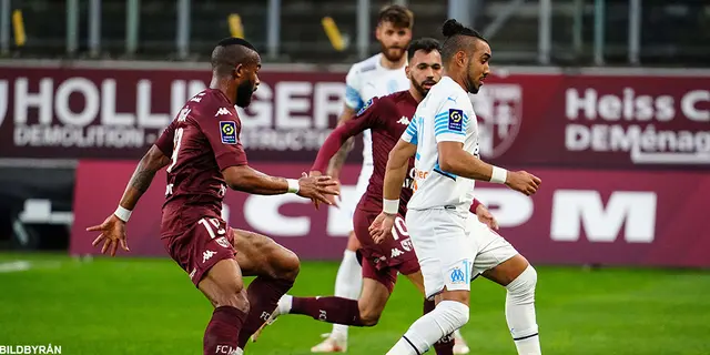 Marseille säkrade femteplatsen i säsongens sämsta match