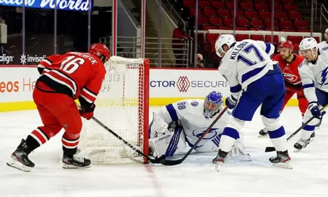 Inför Carolina Hurricanes-Tampa Bay Lightning