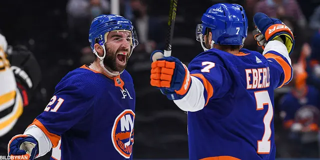 Islanders utjämnade serien mot Bruins - se höjdpunkterna