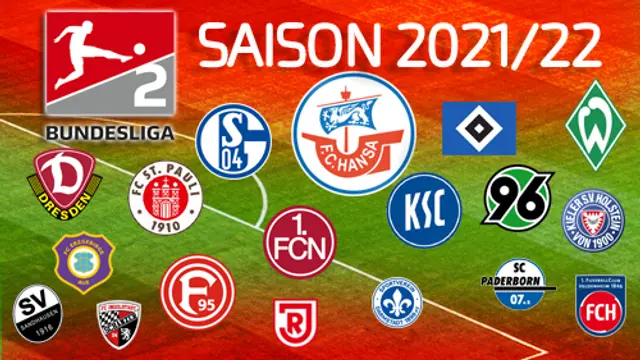 Vi presenterar: Klubbarna i 2. Bundesliga 2021/2022