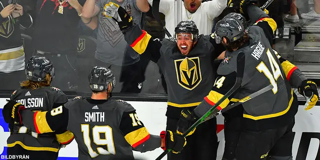 Vegas utjämnade mot Colorado – se nattens mål här