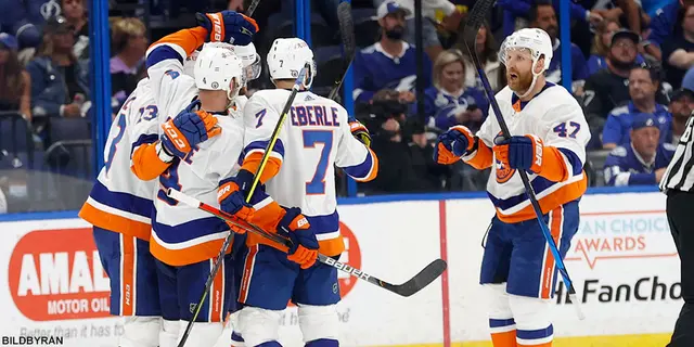 Islanders vann första matchen – se söndagens mål här