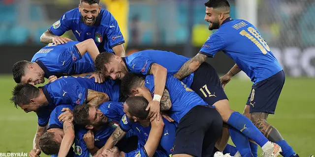 Italien-Schweiz 3-0: "Den galna glädjen"