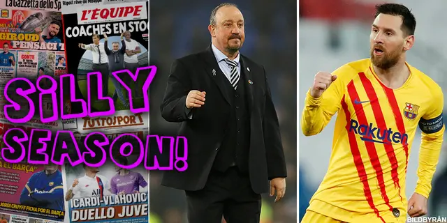 Sillysvepet: Rafa Benitez gör den förbjudna flytten – Inatt är Messi fri