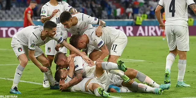 Belgien-Italien 1-2: Vad kan stoppa Gli Azzurri?