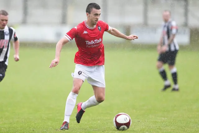 Träningsmatch mot Atherton Collieries