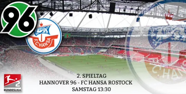 Inför Hannover 96 - FC Hansa Rostock