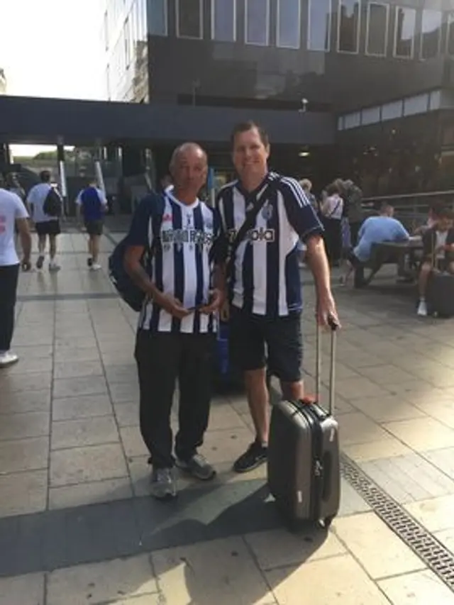 Nostalgiuppladdning med West Bromwich-supportern Thomas Sandin