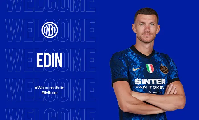 Officiellt: Dzeko klar för Inter - målskytt direkt i debuten