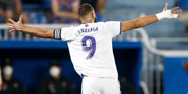 Tre stabila poäng mot Alaves – Benzema tvåmålsskytt