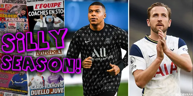 Sillysvepet: ”Mbappé ska ha avgörande möte” – ”Kane vill fortfarande lämna Spurs”