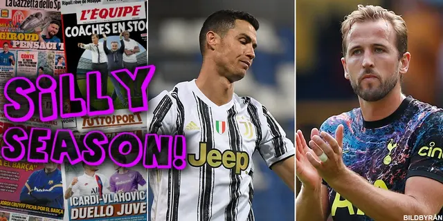 Sillysvepet: Ronaldo vill lämna Juventus – Citys Kane-bud för lågt