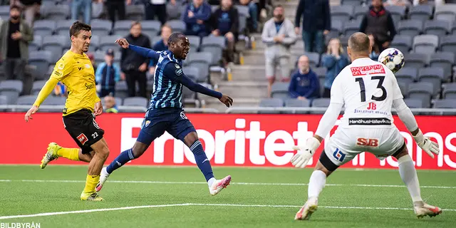 Matchrapport: Djurgårdens IF - Mjällby AIF