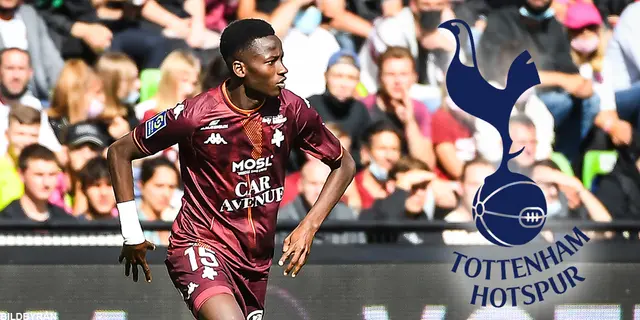 Pape Sarr klar för Tottenham