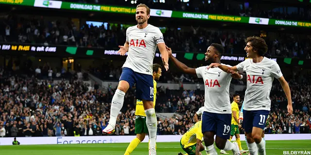 Kapten Kane ledde Spurs vidare