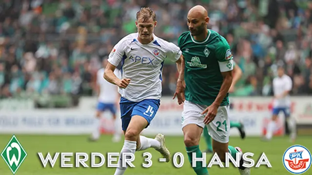 Plattmatch mot Werder Bremen