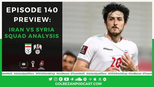 Specialpodd inför VM-Kvalet: Iran vs Syrien 