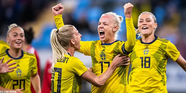 Sverige – Georgien 4-0: Dålig svensk effektivitet trots klar vinst mot Georgien