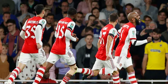 Matchrapport: Arsenal - AFC Wimbledon (3-0)