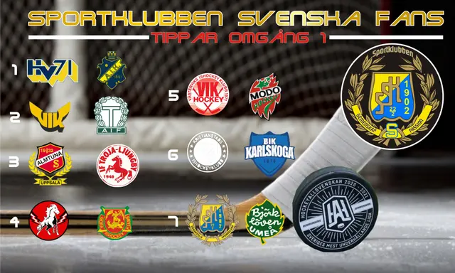 SSK-panelen tippar första omgången av Hockeyallsvenskan: “Seriens dark horse”