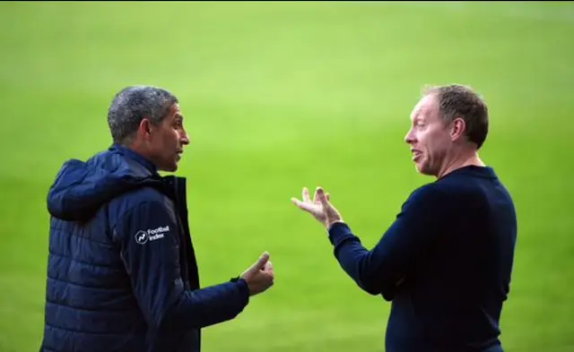 Nottingham Forest har namngett Steve Cooper som huvudtränare efter att Chris Hughton fick lämna.