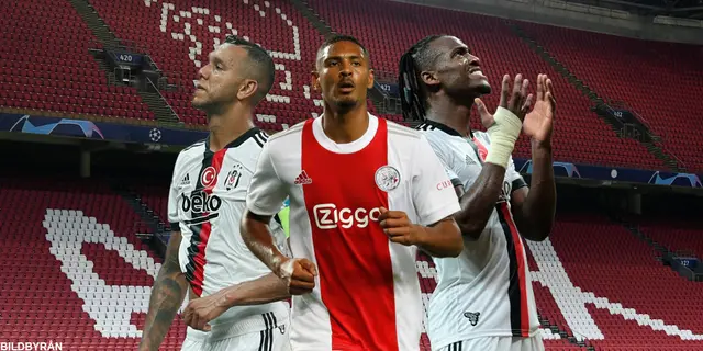 Inför Ajax – Besiktas: Formstarkt Ajax mot skadedrabbat Besiktas 