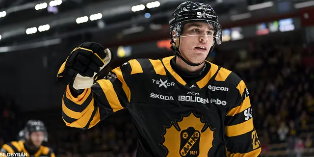 Årets första trepoängare kommer mot Frölunda 