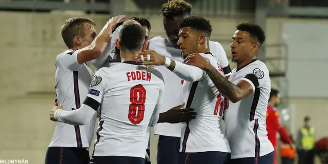Övertygande seger för England mot Andorra