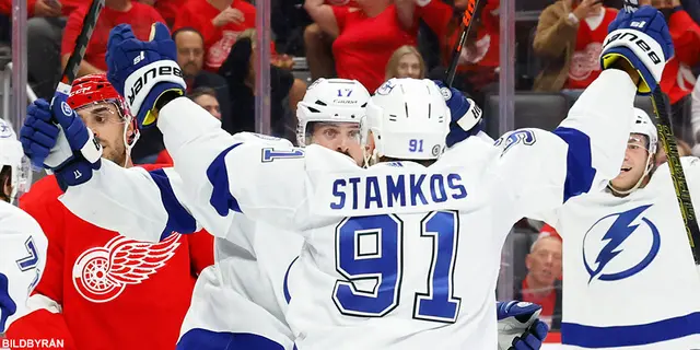 Fyra poäng av Hedman – se nattens mål här